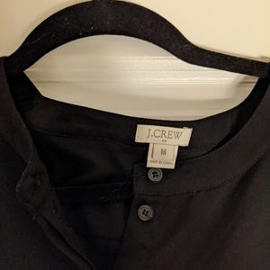 NWOT | Flowy black j crew blouse.